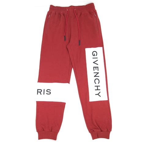 givenchy red track pants|Givenchy cargo pants.